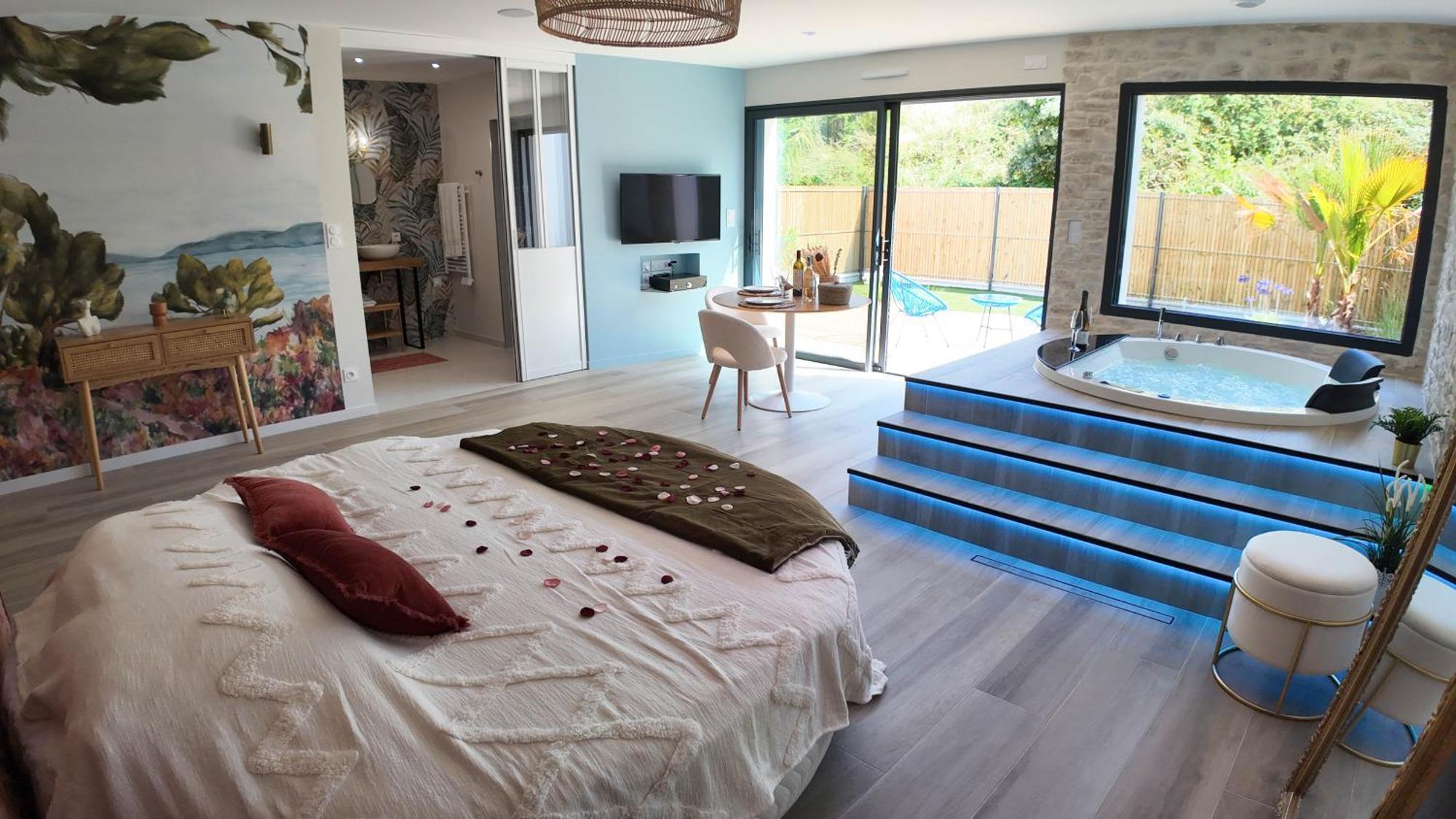 Les Suites Du Payre - Suite Romance Saint-Hilaire-de-Talmont Екстериор снимка